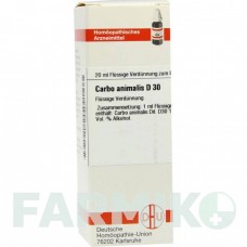 КАРБО АНИМАЛИС (CARBO ANIMALIS) D 30 раствор 20 мл - Гомеопатия DHU