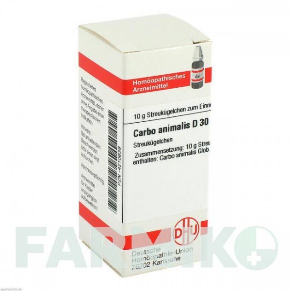 КАРБО АНІМАЛІС (CARBO ANIMALIS) D 30 глобули 10 г - Гомеопатія DHU