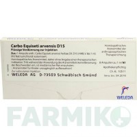 КАРБО ЭКВИЗЕТИ (CARBO EQUISETI) D 15 ампулы 8x1 мл - Гомеопатия WELEDA