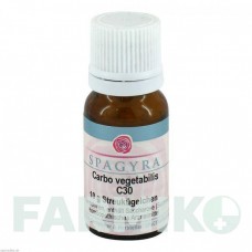 КАРБО ВЕГЕТАБИЛИС (CARBO VEGETABILIS) C 30 глобули 10 г - Гомеопатия SPAGYRA
