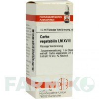 КАРБО ВЕГЕТАБІЛІС (CARBO VEGETABILIS) LM XVIII розчин 10 мл - Гомеопатія DHU