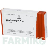 КАРДІОДОРОН (CARDIODORON) 5% розчин 8x1 мл - Активні речовини WELEDA