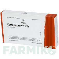 КАРДИОДОРОН (CARDIODORON) 5% раствор 8x1 мл - Активные вещества WELEDA