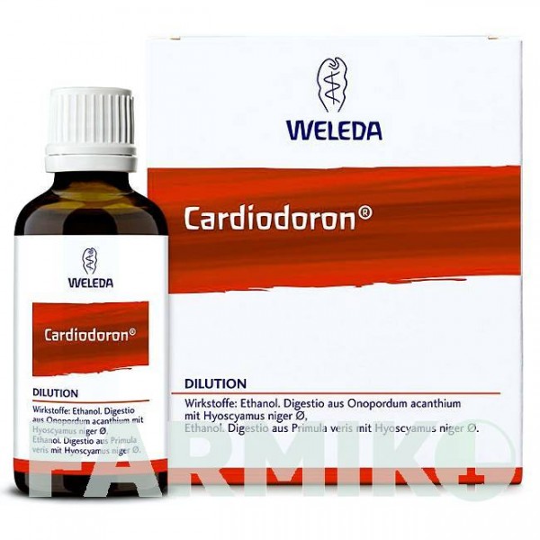 КАРДИОДОРОН (CARDIODORON) раствор 2x50 мл - Активные вещества WELEDA