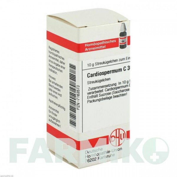 КАРДИОСПЕРМУМ (CARDIOSPERMUM) C 30 глобули 10 г - Гомеопатия DHU