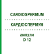 КАРДИОСПЕРМУМ (CARDIOSPERMUM) D 12 ампулы 8x1 мл - Гомеопатия DHU