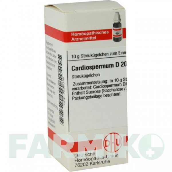 КАРДИОСПЕРМУМ (CARDIOSPERMUM) D 200 глобули 10 г - Гомеопатия DHU