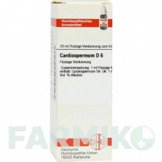 КАРДИОСПЕРМУМ (CARDIOSPERMUM) D 6 раствор 20 мл - Гомеопатия DHU