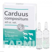 КАРДУС КОМПОЗИТУМ (CARDUUS COMPOSITUM) ампули 5x5 мл - Гомеопатія BIOLOGISCHE HEILMITTEL HEEL