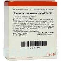 КАРДУС МАРІАНУС (CARDUUS MARIANUS) ампули 10 шт - Гомеопатія BIOLOGISCHE HEILMITTEL HEEL
