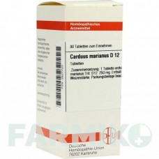 КАРДУС МАРИАНУС (CARDUUS MARIANUS) D 12 таблетки 80 шт - Гомеопатия DHU