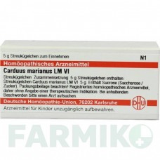 КАРДУС МАРІАНУС (CARDUUS MARIANUS) LM VI глобули 5 г - Гомеопатія DHU