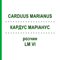 КАРДУС МАРИАНУС (CARDUUS MARIANUS) LM VI раствор 10 мл - Гомеопатия DHU