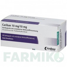 КАРИБАН (CARIBAN) 10 мг/10 мг капсулы 24 шт - Доксиламин, Другое EURIMPHARM