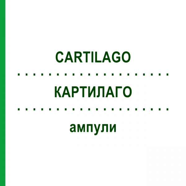 КАРТИЛАГО (CARTILAGO) ампулы 100 шт - Гомеопатия BIOLOGISCHE HEILMITTEL HEEL