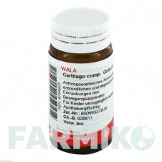 КАРТИЛАГО (CARTILAGO) глобули 20 г - Гомеопатія WALA HEILMITTEL