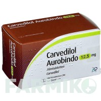 КАРВЕДИЛОЛ (CARVEDILOL) 12,5 мг таблетки 100 шт - Карведилол PUREN PHARMA