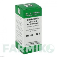 КАСТЕЛЛАНИ (CASTELLANI) раствор 10 мл - Миконазол DR.K.HOLLBORN & SOHNE