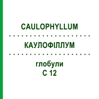КАУЛОФІЛЛУМ (CAULOPHYLLUM) C 12 глобули 1,5 г - Гомеопатія GUDJONS