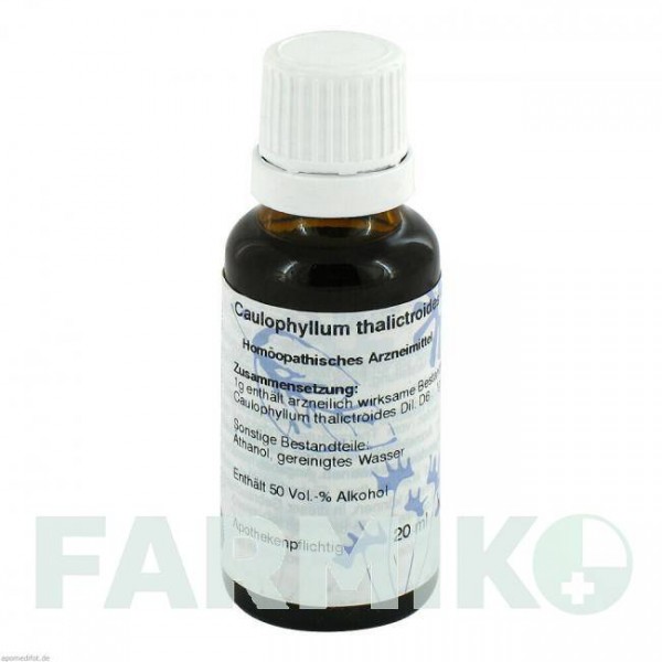 КАУЛОФІЛЛУМ (CAULOPHYLLUM) D 6 розчин 20 мл - Гомеопатія HANOSAN