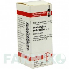 КАУЛОФІЛУМ ТАЛІКТРОЇДЕС (CAULOPHYLLUM THALICTROIDES) C 4 глобули 10 г - Гомеопатія DHU