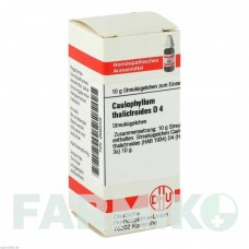 КАУЛОФІЛУМ ТАЛІКТРОЇДЕС (CAULOPHYLLUM THALICTROIDES) D 4 глобули 10 г - Гомеопатія DHU