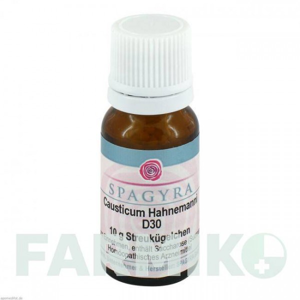 КАУСТИКУМ ГАНЕМАНІ (CAUSTICUM HAHNEMANNI) D 30 глобули 10 г - Гомеопатія SPAGYRA