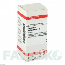 КАУСТИКУМ ГАНЕМАНИ (CAUSTICUM HAHNEMANNI) D 6 таблетки 80 шт - Гомеопатия DHU