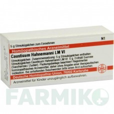 КАУСТИКУМ ГАНЕМАНИ (CAUSTICUM HAHNEMANNI) LM VI глобули 5 г - Гомеопатия DHU
