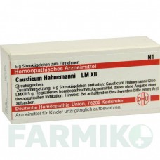 КАУСТИКУМ ГАНЕМАНИ (CAUSTICUM HAHNEMANNI) LM XII глобули 5 г - Гомеопатия DHU