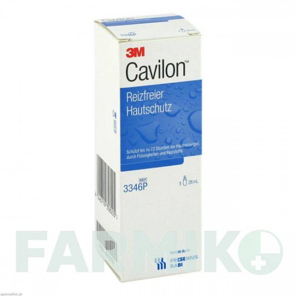 КАВІЛОН (CAVILON) 3346 P спрей 28 мл - Активні речовини FRESENIUS