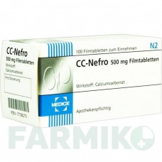 СС НЕФРО (CC NEFRO) таблетки 100 шт - Кальцію карбонат MEDICE PUTTER