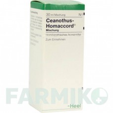 ЦЕАНОТУС ХОМАККОРД (CEANOTHUS HOMACCORD) жидкость 30 мл - Гомеопатия BIOLOGISCHE HEILMITTEL HEEL