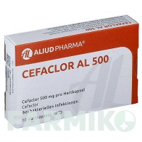 ЦЕФАКЛОР (CEFACLOR) 500 капсулы 10 шт - Цефаклор ALIUD PHARMA
