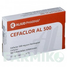ЦЕФАКЛОР (CEFACLOR) 500 капсули 10 шт - Цефаклор ALIUD PHARMA