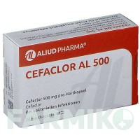 ЦЕФАКЛОР (CEFACLOR) 500 капсулы 20 шт - Цефаклор ALIUD PHARMA