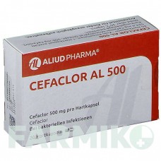 ЦЕФАКЛОР (CEFACLOR) 500 капсули 20 шт - Цефаклор ALIUD PHARMA