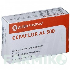ЦЕФАКЛОР (CEFACLOR) 500 капсули 30 шт - Цефаклор ALIUD PHARMA