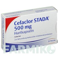 ЦЕФАКЛОР (CEFACLOR) 500 мг капсули 10 шт - Цефаклор STADAPHARM