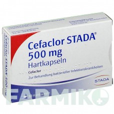 ЦЕФАКЛОР (CEFACLOR) 500 мг капсулы 10 шт - Цефаклор STADAPHARM