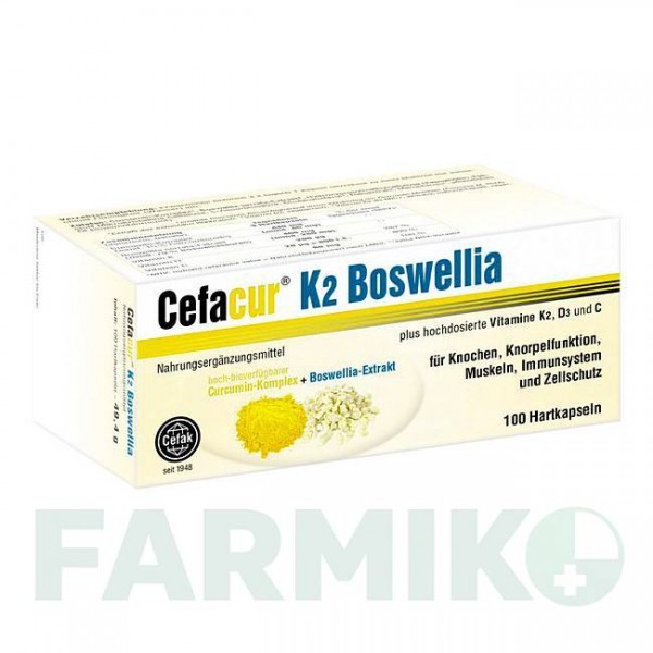 ЦЕФАКУР (CEFACUR) капсулы 100 шт - Активные вещества CEFAK