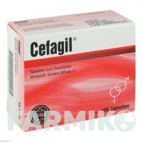 ЦЕФАГИЛ (CEFAGIL) таблетки 100 шт - Активные вещества CEFAK