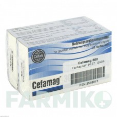 ЦЕФАМАГ (CEFAMAG) 300 капсули 60 шт - Активні речовини CEFAK