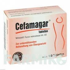 ЦЕФАМАГАР (CEFAMAGAR) таблетки 100 шт - Активні речовини CEFAK