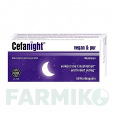 ЦЕФАНАЙТ (CEFANIGHT) капсулы 50 шт - Активные вещества CEFAK