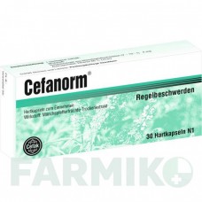 ЦЕФАНОРМ (CEFANORM) капсули 30 шт - Плоди цнотливого дерева CEFAK