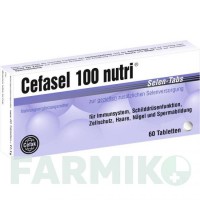 ЦЕФАСЕЛЬ (CEFASEL) 100 таблетки 60 шт - Селенит натрия CEFAK