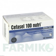 ЦЕФАСЕЛЬ (CEFASEL) 100 таблетки 100 шт - Селенит натрия CEFAK