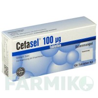 ЦЕФАСЕЛЬ (CEFASEL) 100 мкг таблетки 100 шт - Селеніт натрію CEFAK