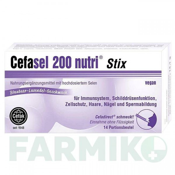 ЦЕФАСЕЛЬ (CEFASEL) 200 гранулы 14 шт - Селенит натрия CEFAK